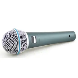 Najwyższej jakości Wersja Super-Cardioid Live Vocal Karaoke Dynamic Beta Wired Microphone Podcast 58A Microfone VoiceOver Mike MIC