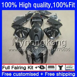 Bodys For HONDA CBR 600 CC RR 600CC CBR600RR 05 06 48HM.188 Black Skull CBR 600RR F5 05 06 CBR600F5 CBR600 RR 2005 2006 Injection Fairings