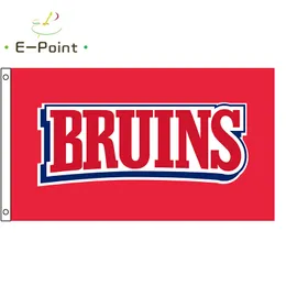 NCAA Belmont Bruins-Flagge, 90 cm x 150 cm, Polyester-Flagge, Banner-Dekoration, fliegende Hausgarten-Flagge, festliche Geschenke