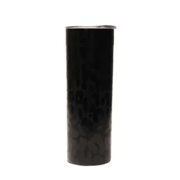 Leopard Skinny Cup 20oz Slim vattenflaska Great Drinksware Present Tumblers för kallt och varmt vatten Dom1061175