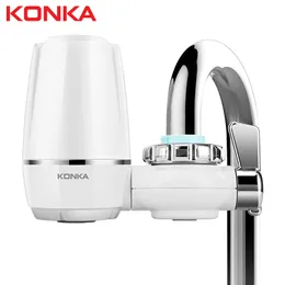 KONKA Tap Water Purifier Kitchen Faucet Washable Ceramic Percolator Water Filter Filtro Rust Bacteria Removal Replacement Filter Y200320