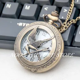 New Quartz Large Ladies Hunger Laughing Pocket Watch Necklace Retro Jewelry Wholesale Sweater Chain DIY Fashion