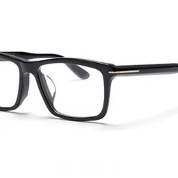 Wysokiej jakości Unisex Prostokąt Big Pełna Rama 54-17 Zawias Wiosenny Importowane Pure-Deck Glass Glasse for Myopia Recept Full-Set Case