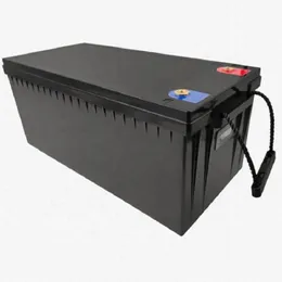 Batteria Lifepo4 12v 200ah Litio 12.8V LFP 2560Wh con celle BMS di grado A per motore elettrico del carrello da golf per barche solare