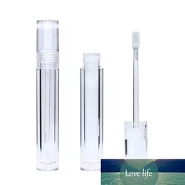 Wyraźne opakowania do połysku do ust 5,5 ml Lipstic Puste / 50 sztuk Transparent Clear Lip Gloss Tubes z pojemnikami różdżnymi