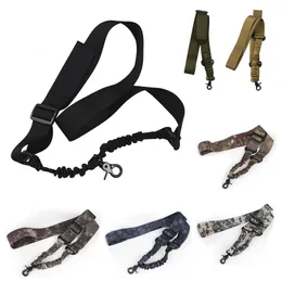 Airsoft Strap Gun Lanyard Single Point Tactical Sling Outdoor Sports Army Hunting Camo Gear Rifle Shoothball Gear No12-001