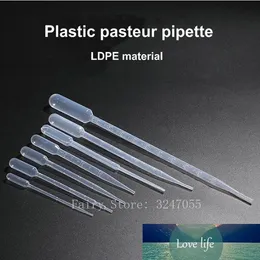 Frete grátis 100 pcs / 1ml / 2ml / 3ml / 5ml Plástico Pasteur Pasteur Transferência de Pipeta Pipeta Profissional Ferramentas Recarregáveis