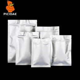 Alüminyum Folyo Laminasyon Ambalaj Zip Kilit Gıda Mylar Çantalar Tıbbi Atıştırmalıklar Kahve Koku Geçirmez Paket Isı Yalıtımı Yeniden Kapatılabilir Kese 201.021