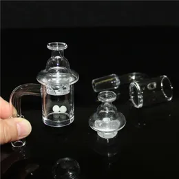 Nargile Domeless Kuvars Bangers 4mm Kalın Banger Tırnak Erkek Kadın Temizle Eklem 90 Derece 10 14 Mm 18mm