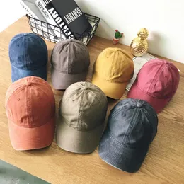 Bayan Sold Color Beyzbol Caps Leisure Basit Açık Kovboy Şapkaları Hip-Hop Öğrenci Şapkası Edebiyat Kişilik Kapağı Ücretsiz Gönderim1