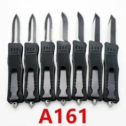 A161 9inch black handle 10 models double action Hunting autotf Folding Pocket Knife Survival Knives Xmas gift
