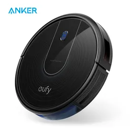 Eufy [Boostiq] Robovac 12, Super-Thin, 1500PA, Cicha, Samochodowa odkurzacz robotyczna, czyści twarde podłogi do dywanu średniego stosu Y200320