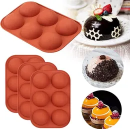 Chocolate Molds Silicone for Baking Semi Sphere Silicone Molds Baking Mold for Making Kitchen Bomb Cake Jelly Dome Mousse SN5064