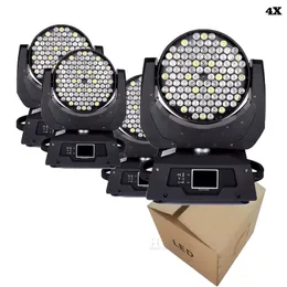 4x Factory Sales 108x3w RGBW LED Wash Moving Head Lights Disco Dj Professional Stages Lighting For Sale 1 Year Warranty