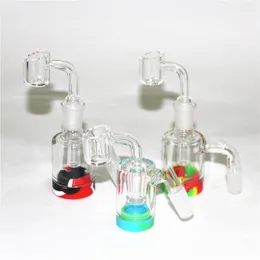 hookahs High Quility Clear Glass Dry Ash Catcher easy to clean tower factory price 4mm quartz banger nail