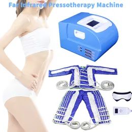 24 Air Pressure Body Slimming Pressotherapy Detox Lymph Beauty Machine Infrared Pressoterapia 3 in 1 Eye Massage Equipment For Salon Use