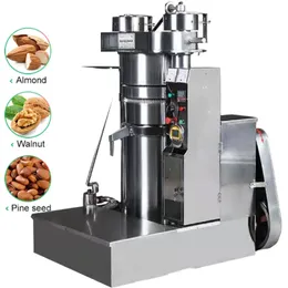 Fully automatic hydraulic melon seeds peanut kernel cocoa soy oil butter press grain seed oil press walnut cocoa butter hydraulic press free