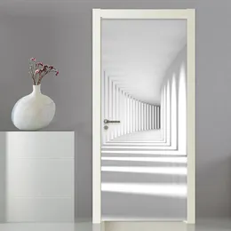 Sfondo fotografico personalizzato moderno semplice 3D stereo stereo arte astratta spaziale murales carte da parete soggiorno soggiorno camera da letto porta adesivo in PVC decor T200610