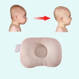 SUNVENO Baby Pillow Breathable Newborn Sleep Support Concave Pillow Shaping Cushion Prevent Flat Head LJ200916