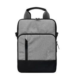 Men's Leisure Canvas bag business Briefcase Laptop bag large capacity multifunctional Single Shoulder Messenger Bag INOXTO Q0705