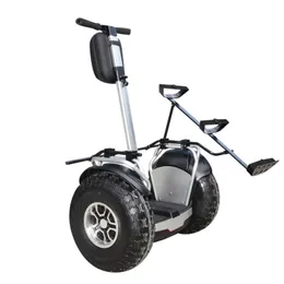Yeni Golf Elektrikli Cart Uygulamalı İki Tekerlekli Kendi Kendine Dengeleme Scooterları 19 inç 1200W 60V Yol Golf Kapalı Yetişkinler İçin Elektrikli Scooter