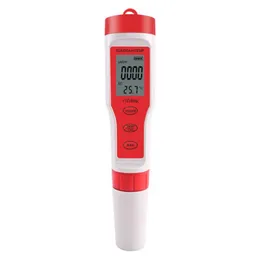 Medidor de pH, medidor de pH digital con pantalla LCD PH818 Medidor de pH  portátil Probador de calidad del agua, rango de pH de alta precisión a  0.00-14.00PH Medidor de pH TDS