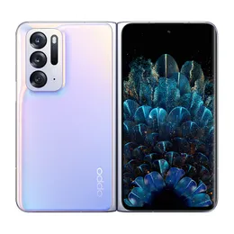 Original Oppo Hitta n 5g Mobiltelefon Fällbar 12GB RAM 512GB ROM Octa Core Snapdragon 888 Android 7.1 "Amoled Folded Screen 50.0mp NFC Face ID Fingerprint Smart Cell Phone