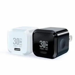 Chargeur rapide Portable charge rapide Mini PD 30W chargeurs de téléphone adaptateur accessoires de téléphone portable pour nous