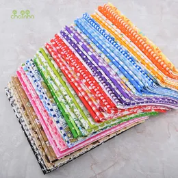 Chainho,60pcs/Lot,Colorful Thin Plain Cotton Fabric Patchwork For DIY Quilting& Sewing,Small Size Bundle Tissue Tela Material 210702