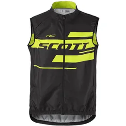 Mens cycling Jersey SCOTT Team 2021 Summer bike shirts breathable sleeveless Vest racing clothing road bicycle tops sportswear Y21022002