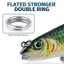SHINsuke 6 Pcs Bionic Jointed Fishing Lure - Multi-Segment Swimbait For Bass, Trout, Pike (Fresh & Saltwater)