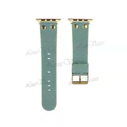 Top Luxus LL Armband Armband Armband Link Kette Gold Niet Uhrenarmbänder 42mm 40mm 44mm 38mm 45mm 41mm Strap Bands Leder Uhr Band Armband