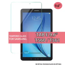 タブレット強化ガラススクリーンプロテクター Samsung Galaxy TAB E T560 T561 9.6 インチガラス OPP 袋入り