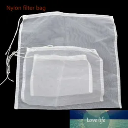 4 Größen Tee Nut Fruchtsaft Milch Nylon Mesh Filtertasche Nettosieer Infuser Wiederverwendbare Neue Kaffee Werkzeuge