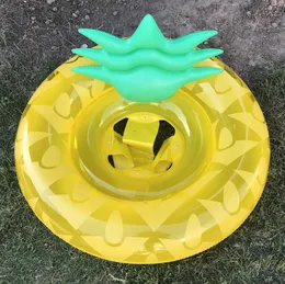 Baby Spädbarn Swim Ring Kiddie Float Raft Lounge inkluderar sittplats med 2 benhål Vatten flytande madrassrör Säkerhetsskyddande säte Ringar Floats