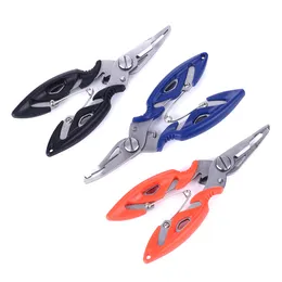 30PCS Tools Fishing Plier Scissor Braid Line Lure Cutter Hook Remover Tackle Tool Cutting Fish Use Tongs Scissors Fishing Pliers 3 Colors