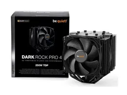 be quiet! 250W TDP Dark Rock Pro 4 CPU Fan Cooler with Silent Wings - PWM 135 mm