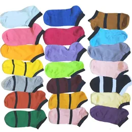 Ankle Sock Têxtil Meninas Sexy Hosiery Meias Curtas Verão Deslizador de Algodão ZWL257-1