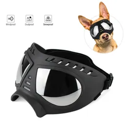 ファッションペットマスクメガネゴーグル犬アパレルアンチスノーソフトフレームペットサングラス中程度の大きな犬のアクセサリー