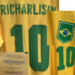 Collectable 2021 Final Malcom Maillot Match Worn Player Issue Richarlison Dani Alves Custom Any Name Number Soccer Patch Badge
