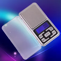 Digital Pocket Wagi Przenośne Żywność Skala Kuchnia Mini Skala gotowania Cyfrowa Waga Grams Dokładność 0.01g Pojemność 500g 756 K2