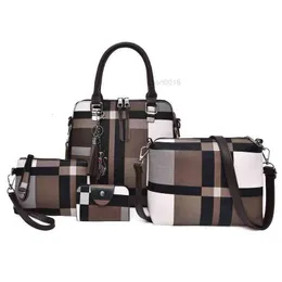 HBP Non- Fashion borsa cucita madre set di quattro pezzi spalla singola a contrasto di colore versatile Messenger Hand 4 sport.00 8K00 VX62