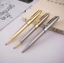 Metalowy obrotowy długopis wysokiej jakości pióra biznesowe student nauczyciel biurowy pisać prezent SN4252