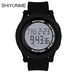 Shiyunme Moda Trend Student Sports Watch Silikon Wodoodporny Luminous Outdoor Men's Watch Watch Display Oglądany Orologio da Uomo G1022