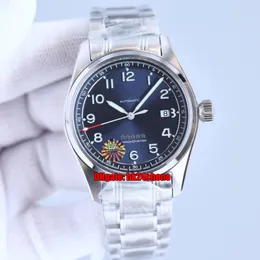 4 style najwyższej jakości zegarki L3.810.4.93.6 Spirit 40mm L888.4 Automatyczny Zegarek męski L38104936 Niebieski wybieranie Bransoletka ze stali nierdzewnej Gents Sports Wristwatches
