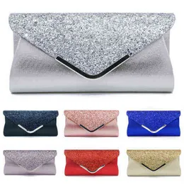 Women Lady Stylish Handbags Glitter Envelope Clutch Purse Evening Party Bag Gift Small s for Luxury