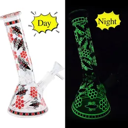 8 Inch Hookah Shisha Glass Bong Water Pipe Smoking Bubbler Ice Catcher Bowl Set