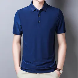 Ymwmhu Men Polo Shirt Top Business Office Men Camisa Masculina Cotton Solid Polo Shirt Plus Size Summer Casuare Tops 210308