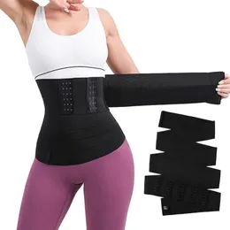Allenatore di aggiornamento del supporto per la vita per le donne Fasciatura della pancia Cinchers Plus Size Workout Trimmer Gym Sport Back