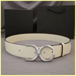 Cinturones de cuero genuino Cinturón de diseñador para hombre para mujer Cintura con hebilla de letra Cintura Ceinture